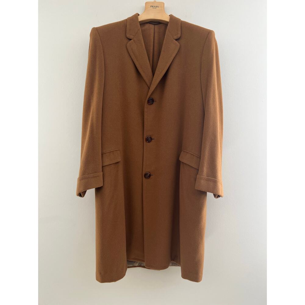 EXTREMELY RARE 1963 Vintage Stroock Vicuna Trench Overcoat Scarf Collectible JL - Picture 2 of 16